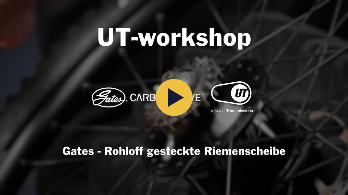 Video: Gates-Rohloff-Steckriemenscheibe richtig montieren